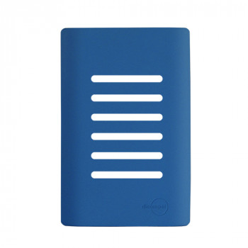 Placa p/ 6 Interruptores (especial) 4x2 - Novara Azul Fosco